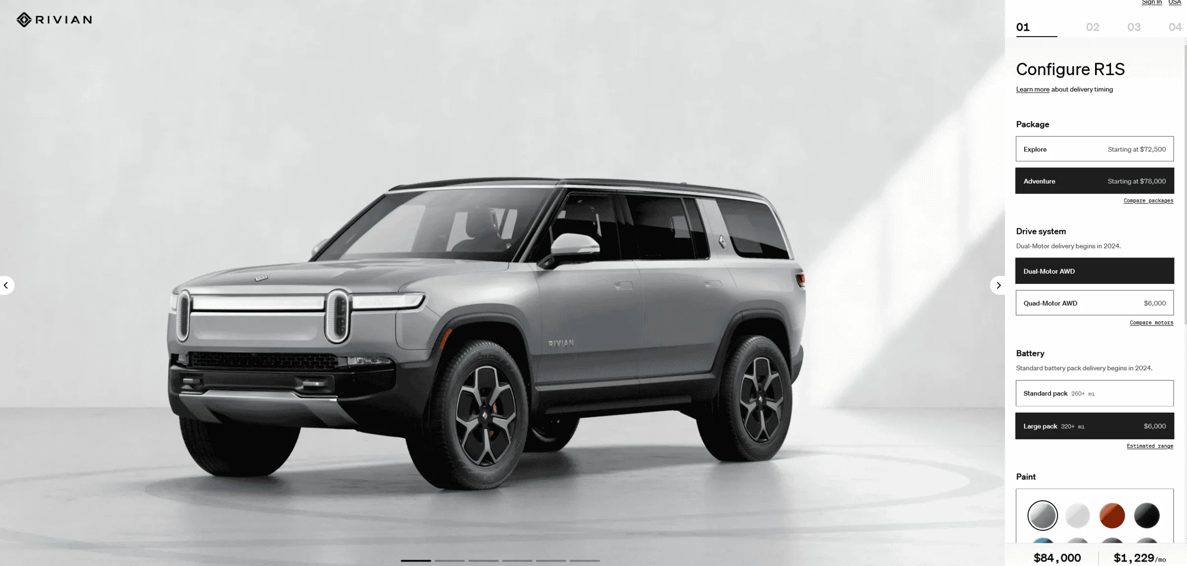 Rivian R1T R1S R1T & R1S Updated Pricing, Configuration, Specs. Dual Motor Now Available 1646172242823
