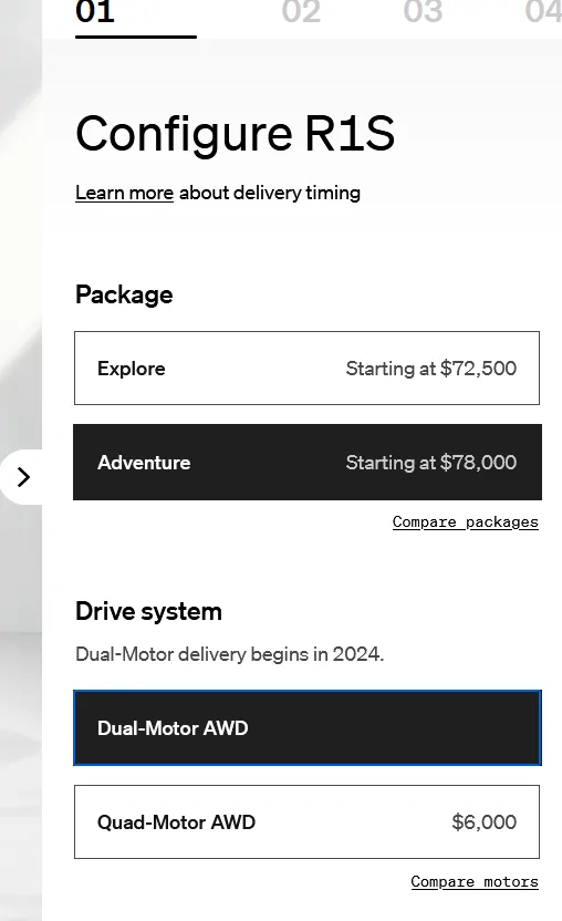 Rivian R1T R1S R1T & R1S Updated Pricing, Configuration, Specs. Dual Motor Now Available 1646172261187