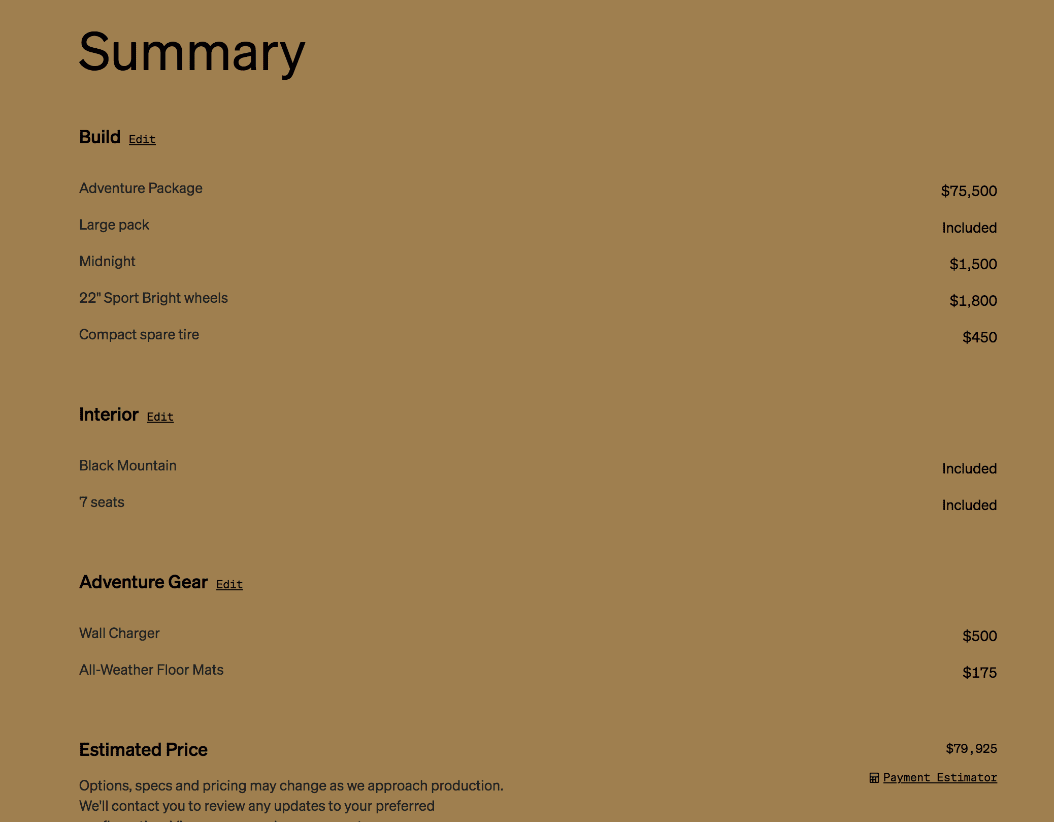 Rivian R1T R1S R1T & R1S Updated Pricing, Configuration, Specs. Dual Motor Now Available Screen Shot 2022-03-01 at 5.35.33 PM