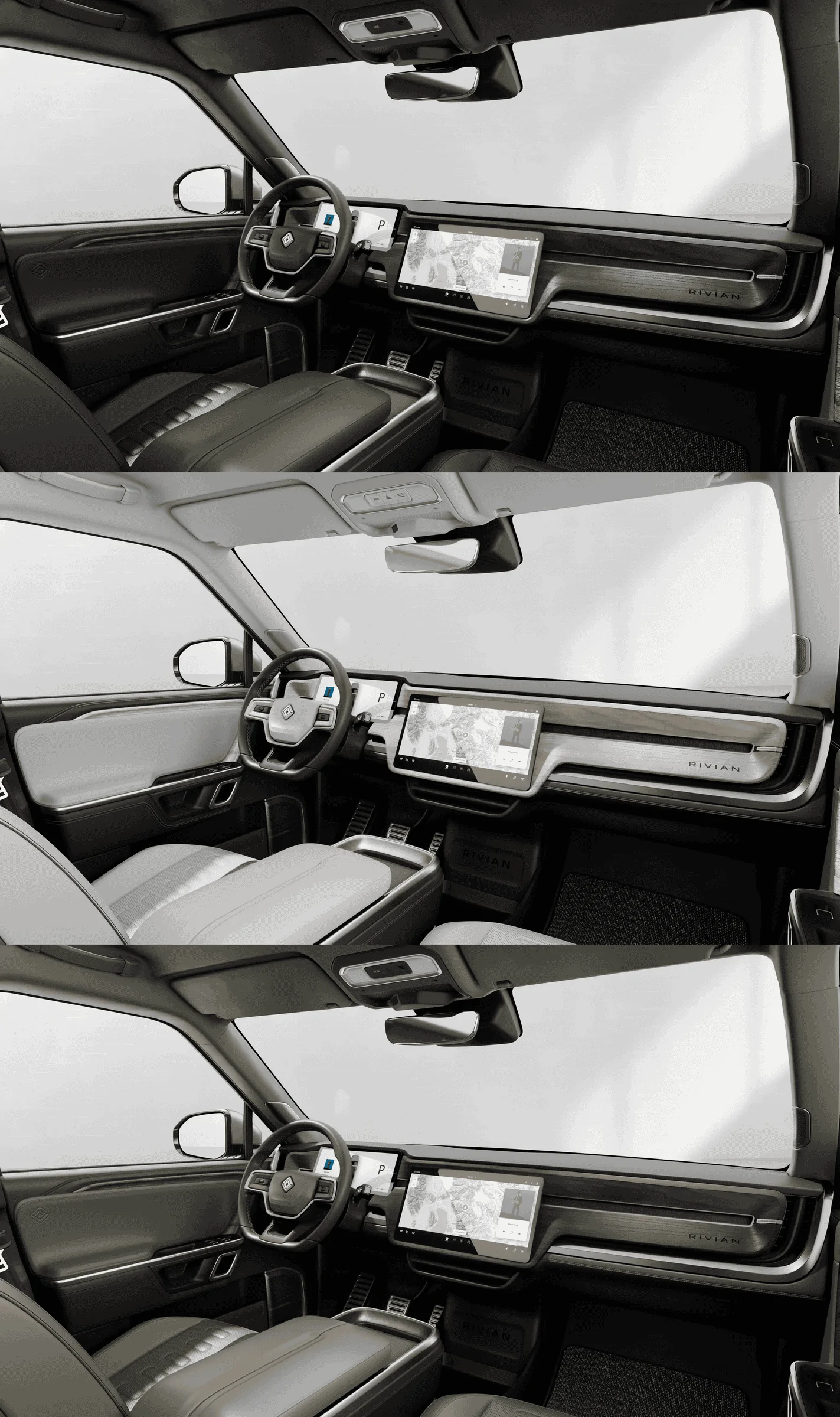Rivian R1T R1S Poll: Best interior color Rivian interiors