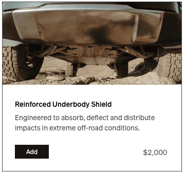 Rivian R1T R1S Pic request: R1T underside / undercarriage with and without Off-Road Upgrade Screen Shot 2022-03-05 at 7.52.11 AM