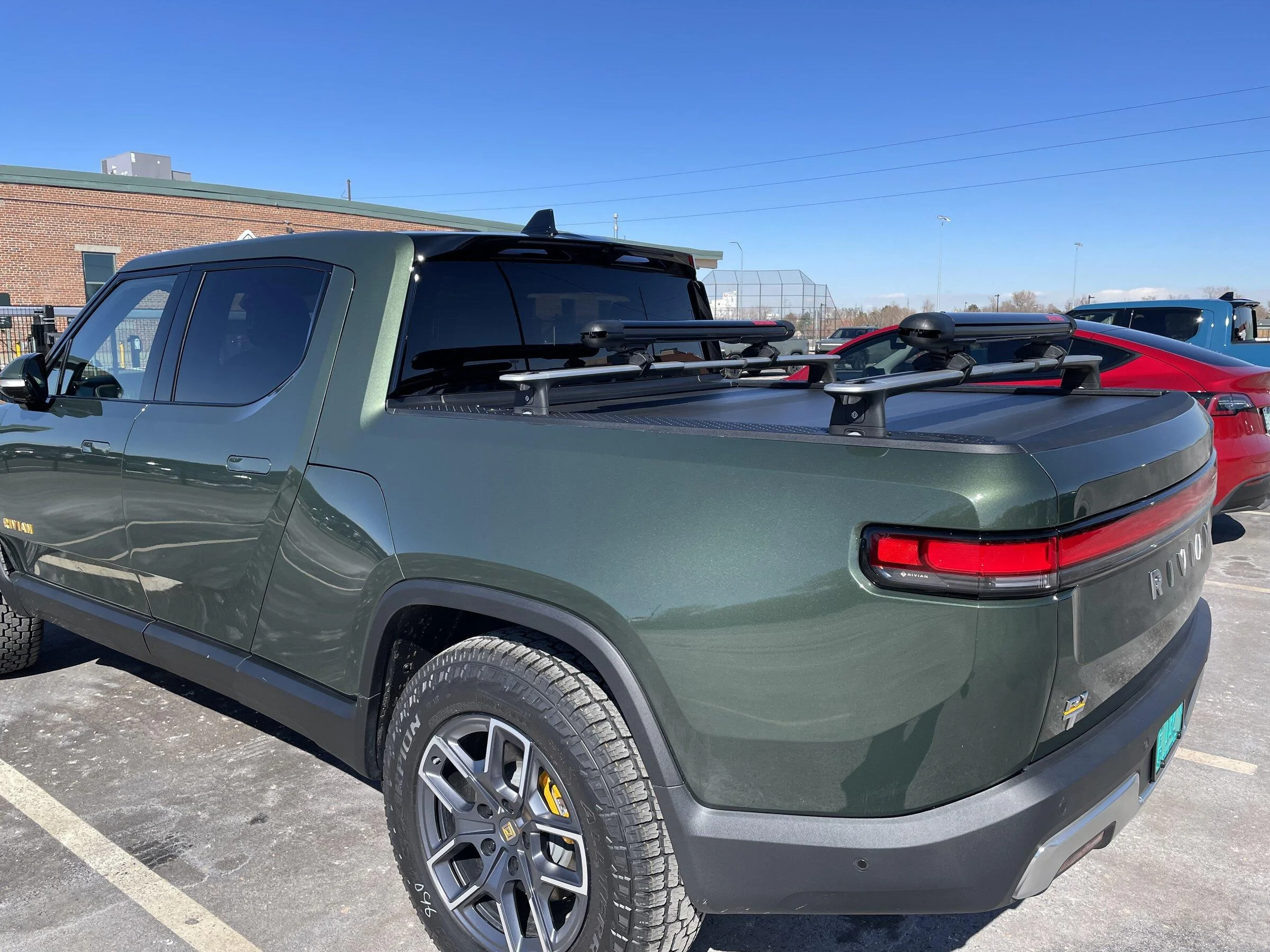 Rivian R1T R1S Denver service center received 21 R1T Today IMG_1424