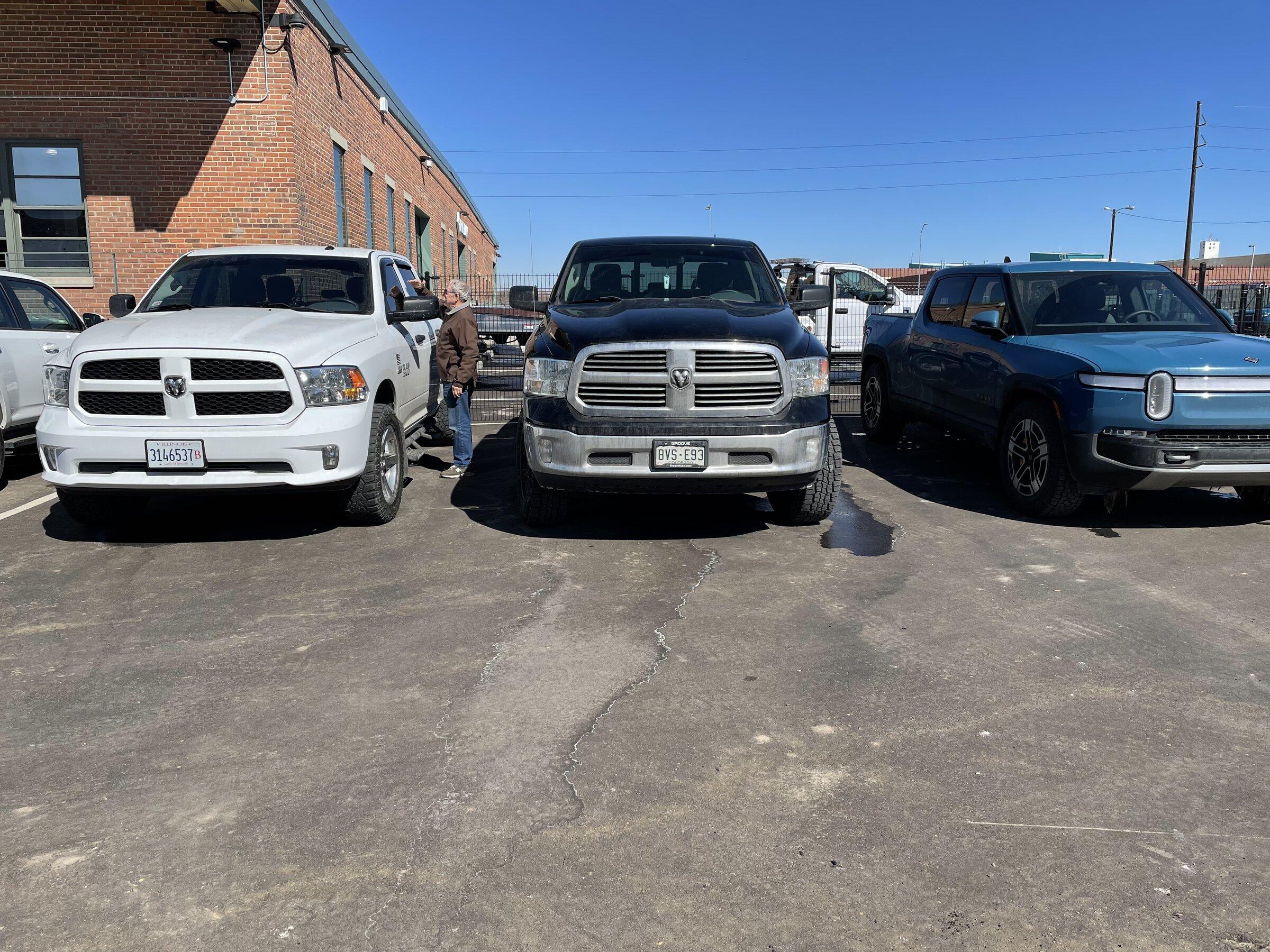 Rivian R1T R1S Denver service center received 21 R1T Today D1A2FF6C-08D1-4B6D-B5BB-577FCCDF1608