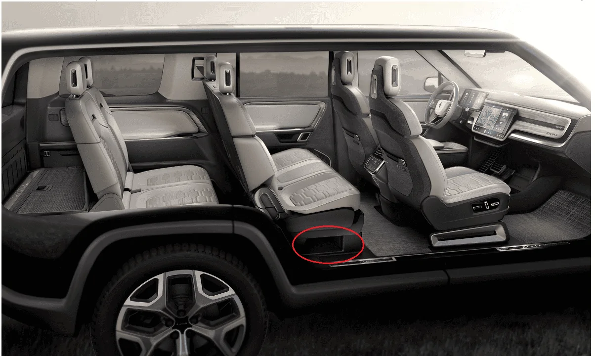 Rivian R1T R1S cargo cross bars vs range 1646937047154