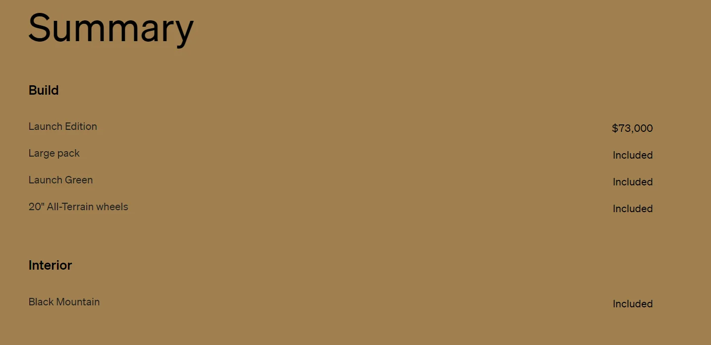 Rivian R1T R1S Any "March-April" delivery people contacted? Rivian Updated Pricing