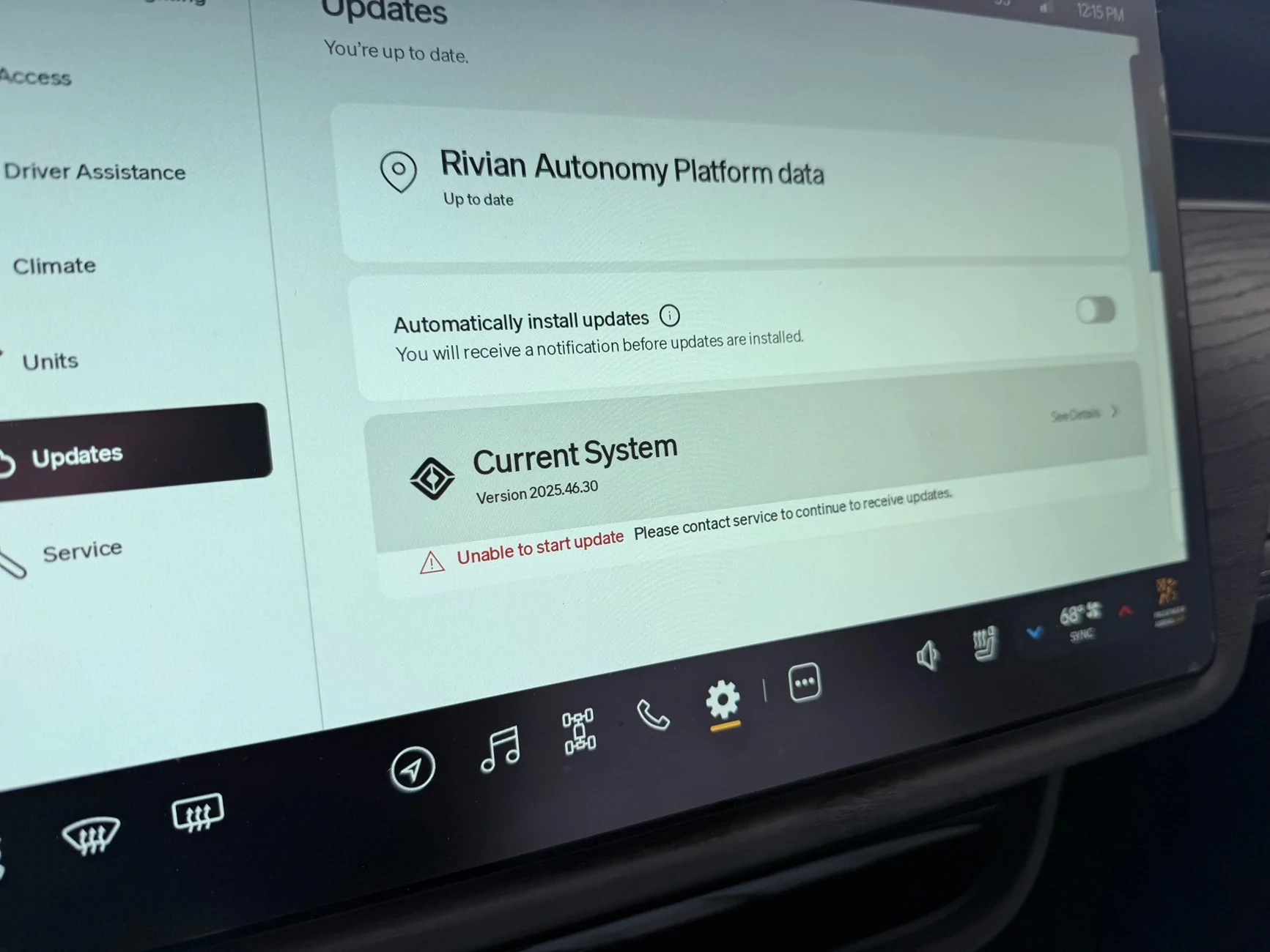 Rivian R1T R1S 2026.03 Update Pushed! Now Installing IMG_5748