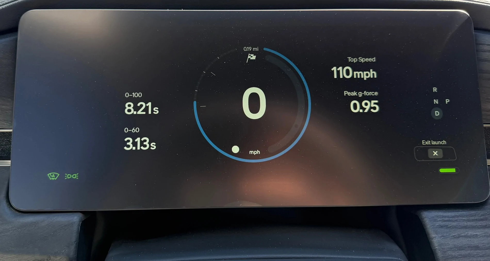 Rivian R1T R1S Launch Mode - Times IMG_1595