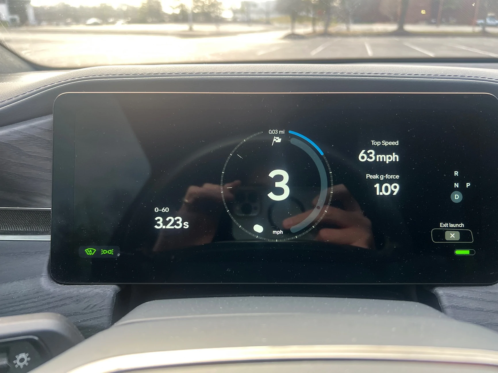 Rivian R1T R1S Launch Mode - Times IMG_6450
