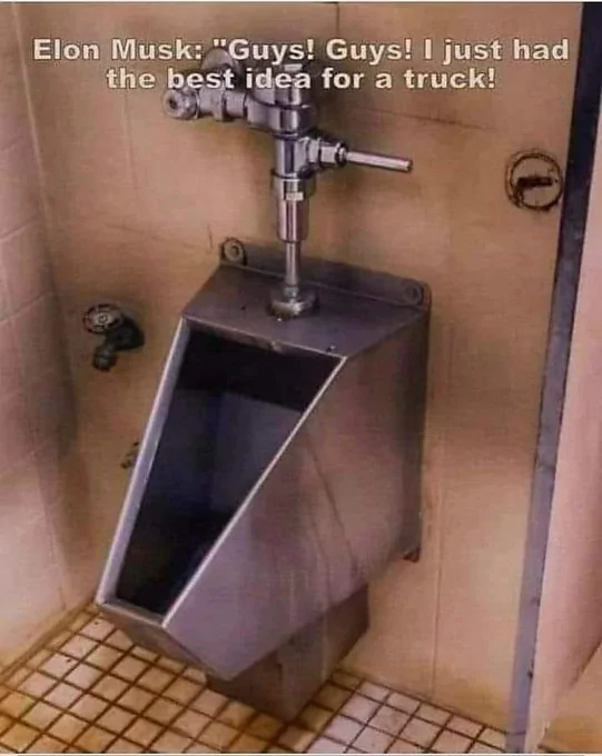 Rivian R1T R1S Cybertruck Laugh of the Day [⚠️ WARNING: NO POLITICS; MEMBERS BANNED] HByG0bmaUAAZi28