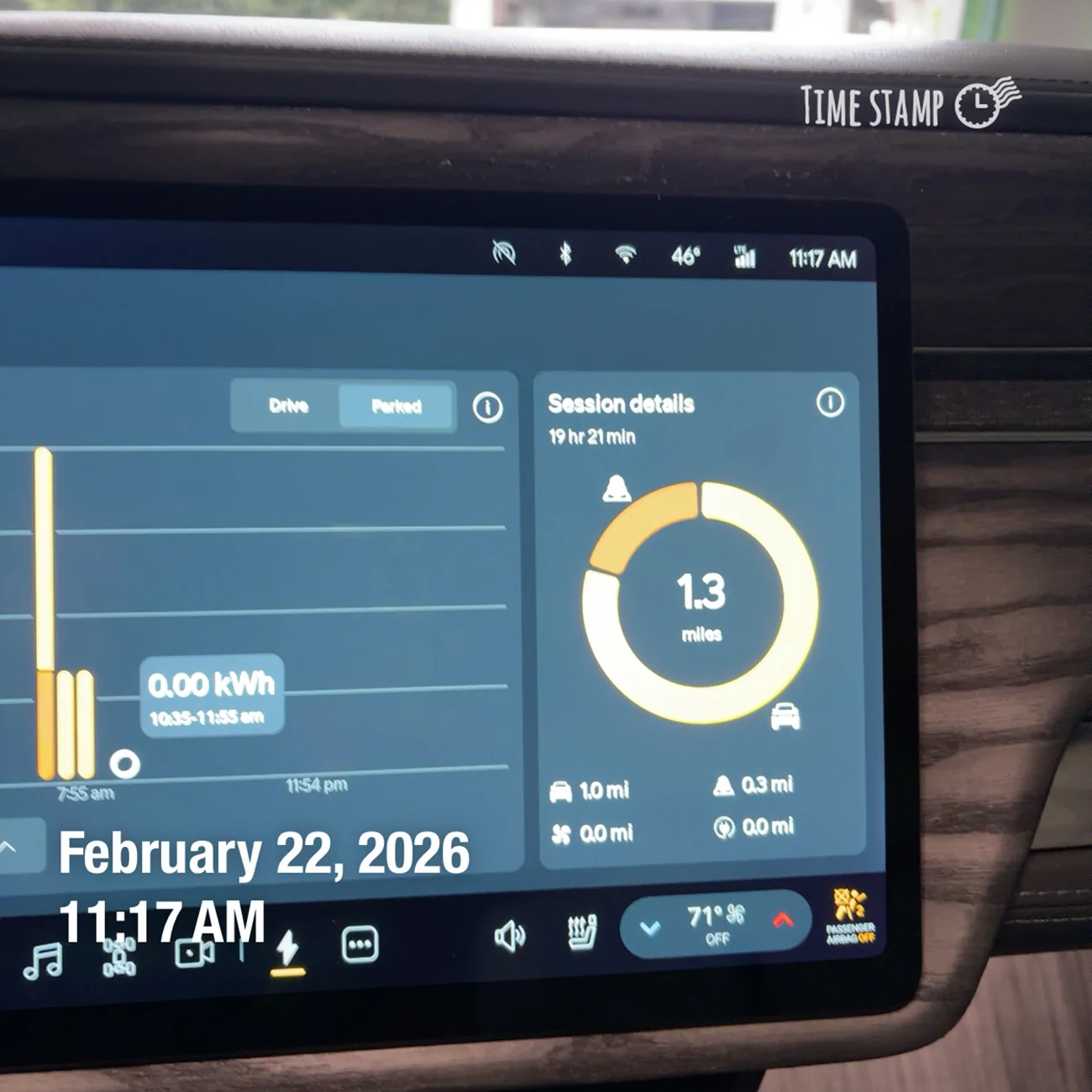 Rivian R1T R1S session details. (KWH's used) IMG_9178
