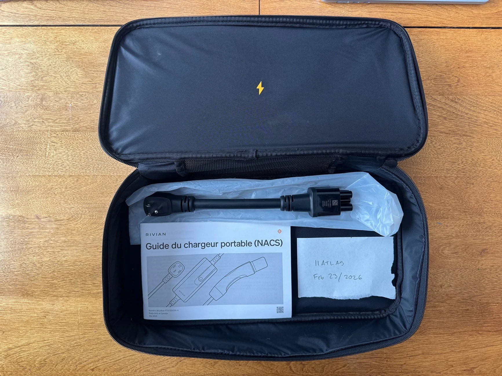 Rivian R1T R1S NACS Rivian Portable Charger - $190 IMG_9927