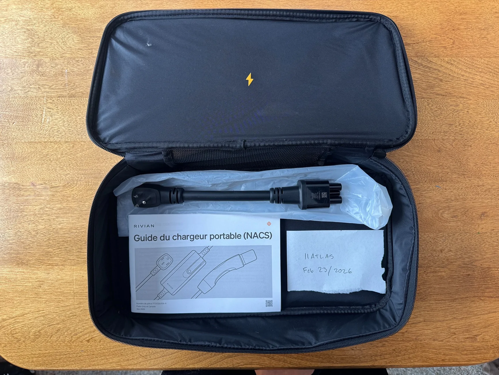 Rivian R1T R1S NACS Rivian Portable Charger - $190 IMG_9926