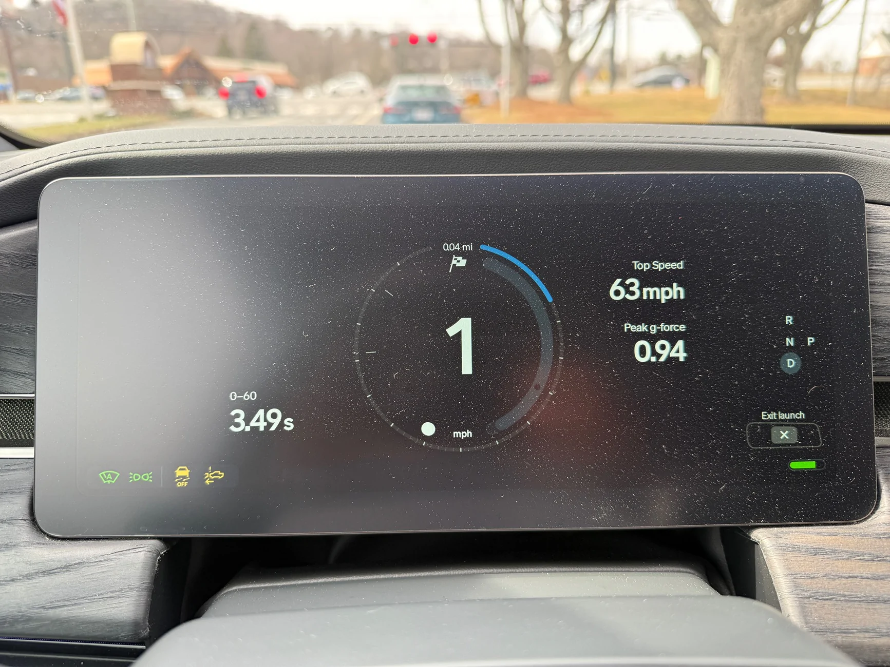 Rivian R1T R1S Launch Mode - Times IMG_1838