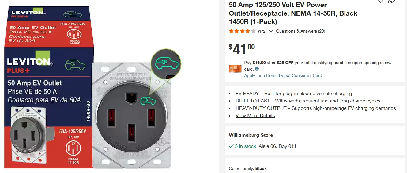 Rivian R1T R1S Any SoCal electricians want to make a buck? Pre-wired EV garage charger. 1772023093577-wq