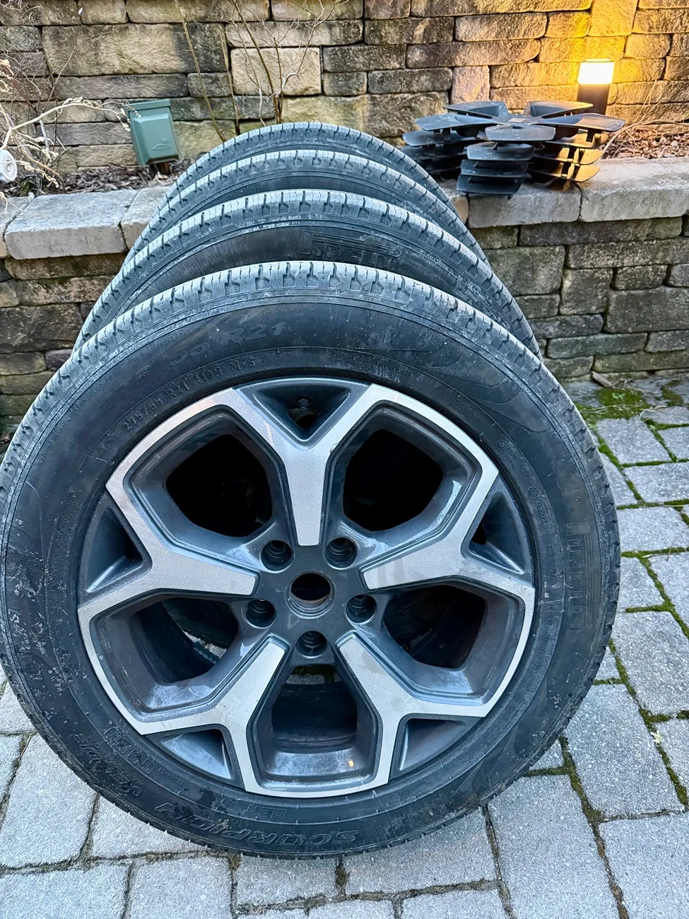 Rivian R1T R1S for sale: one OEM 21" wheel and tire IMG_1992