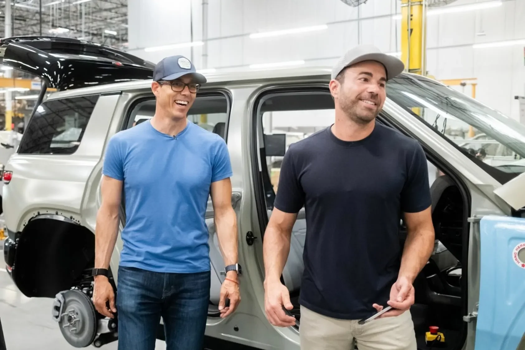 Rivian R1T R1S Rivian and CrunchLabs Announce Exclusive Partnership to Demystify and Spark Curiosity in EV Technology 1772035424273-w4