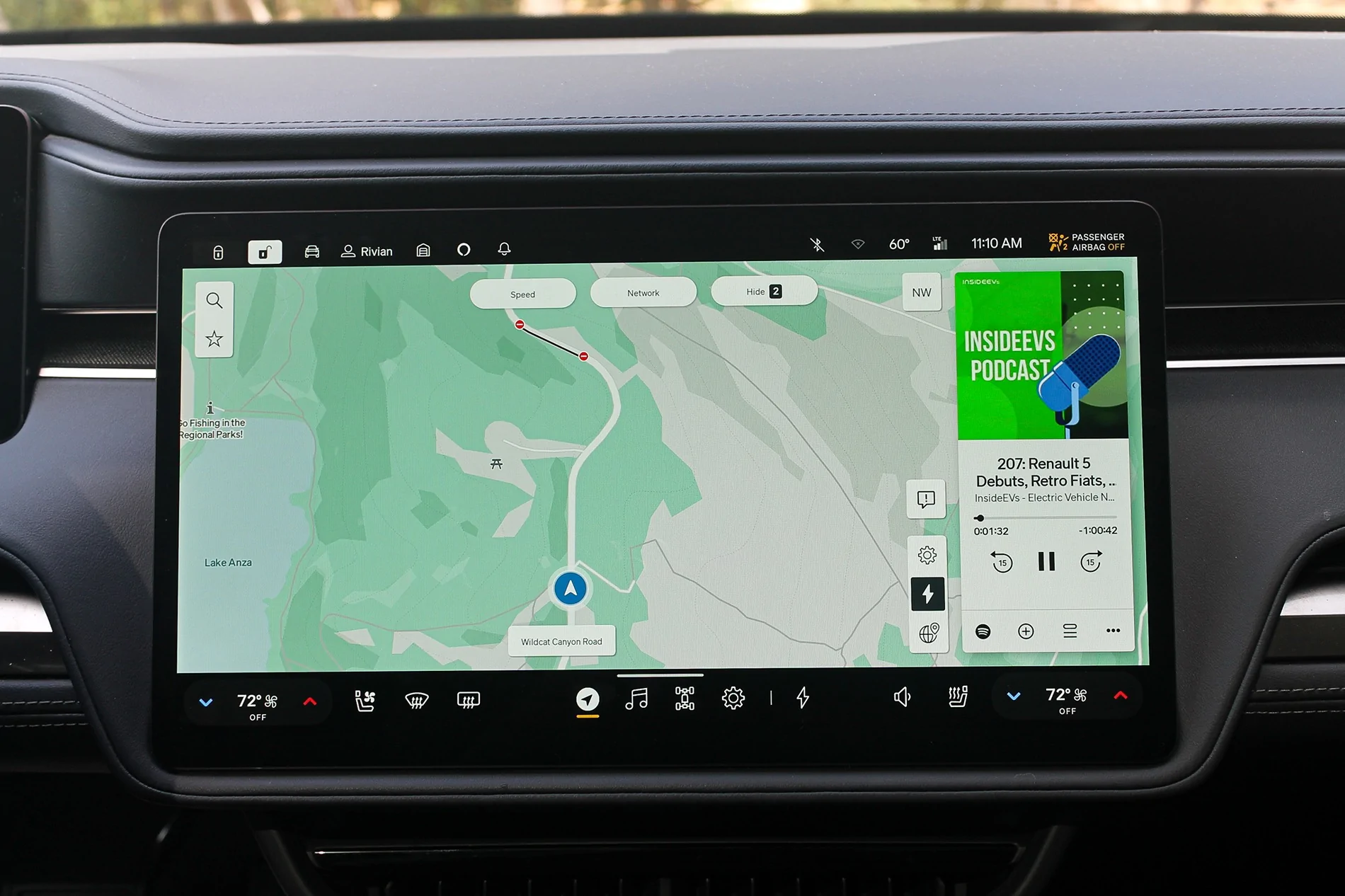 Rivian R1T R1S What is this icon at the top of the center screen? 1772059717441-3f