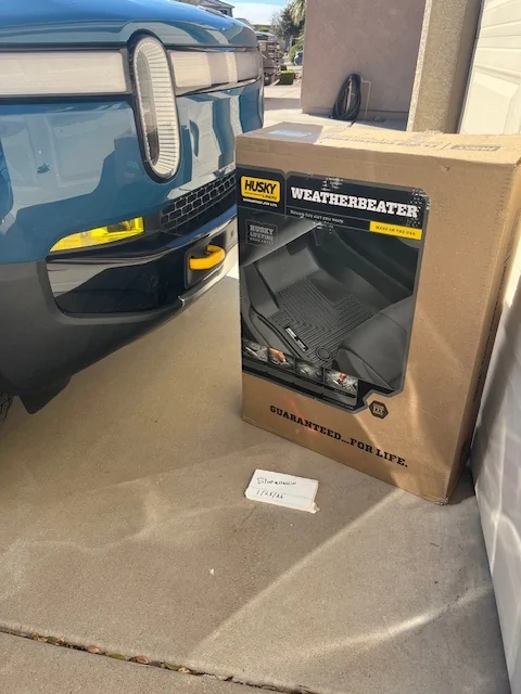 Rivian R1T R1S husky all weather floor mats 1772145668634-yy