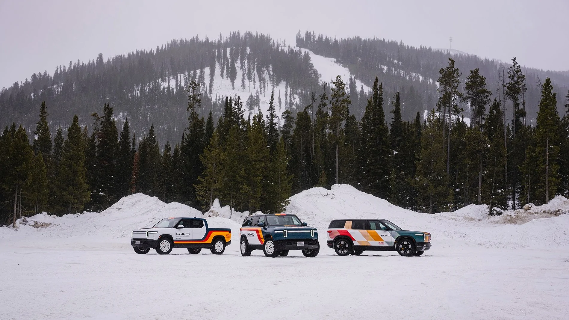 Rivian R1T R1S RAD! Rivian Adventure Department officially launched! RAD R2, R1S, R1T unveiled rivian adventure department rad r2 r1t r1s 4