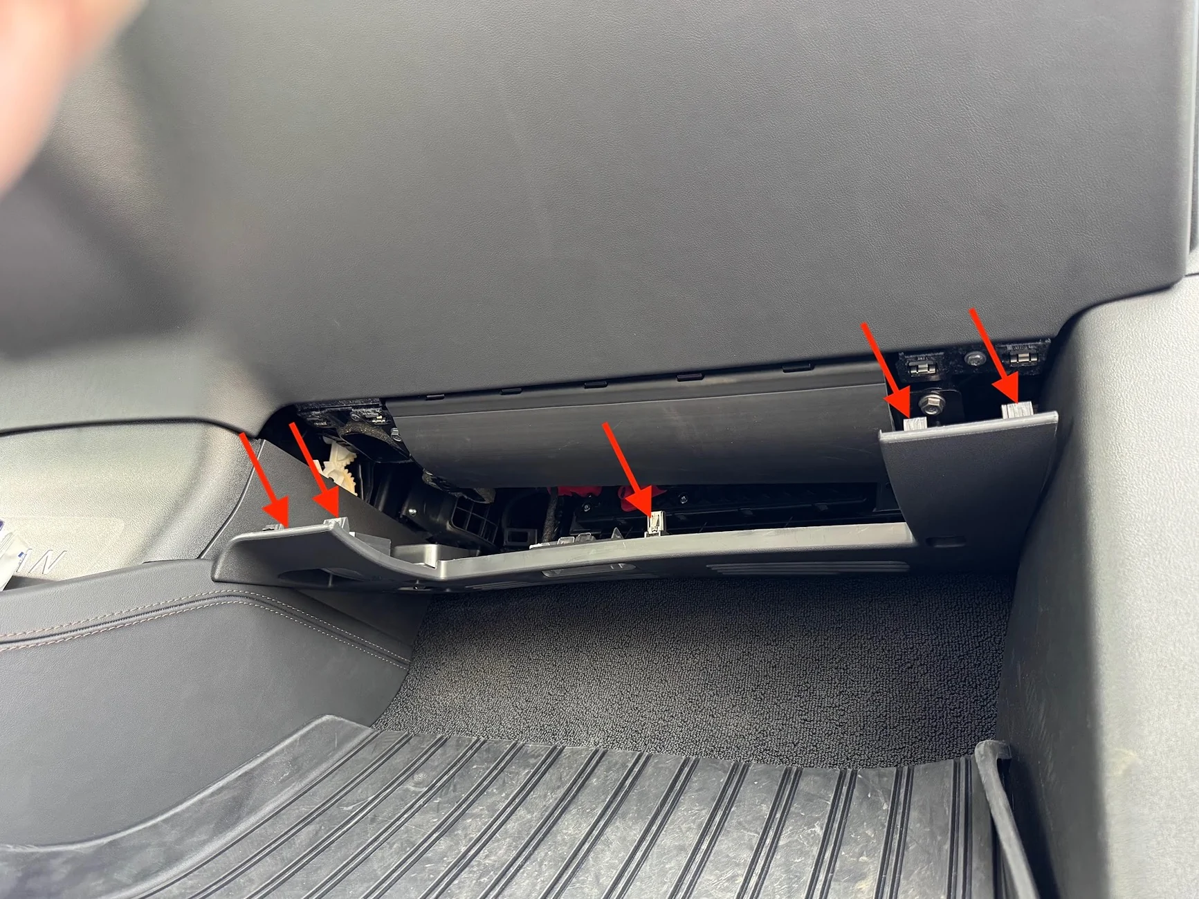 Rivian R1T R1S 50W Mobile GMRS Hidden Install - Midland MXT575 (full DIY build) footwell