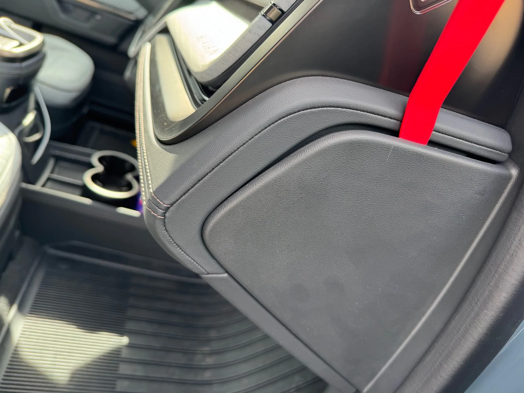 Rivian R1T R1S 50W Mobile GMRS Hidden Install - Midland MXT575 (full DIY build) IMG_2571