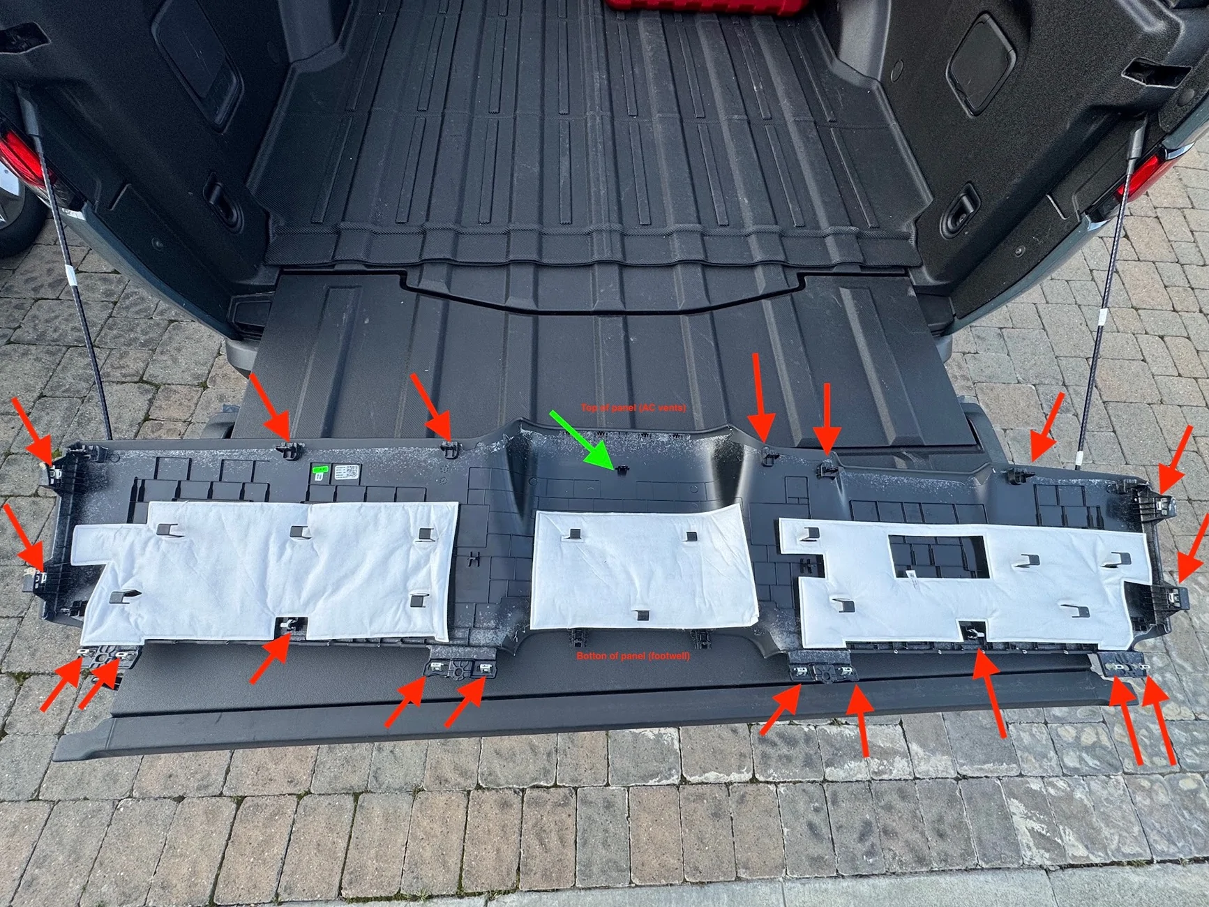 Rivian R1T R1S 50W Mobile GMRS Hidden Install - Midland MXT575 (full DIY build) IMG_2584