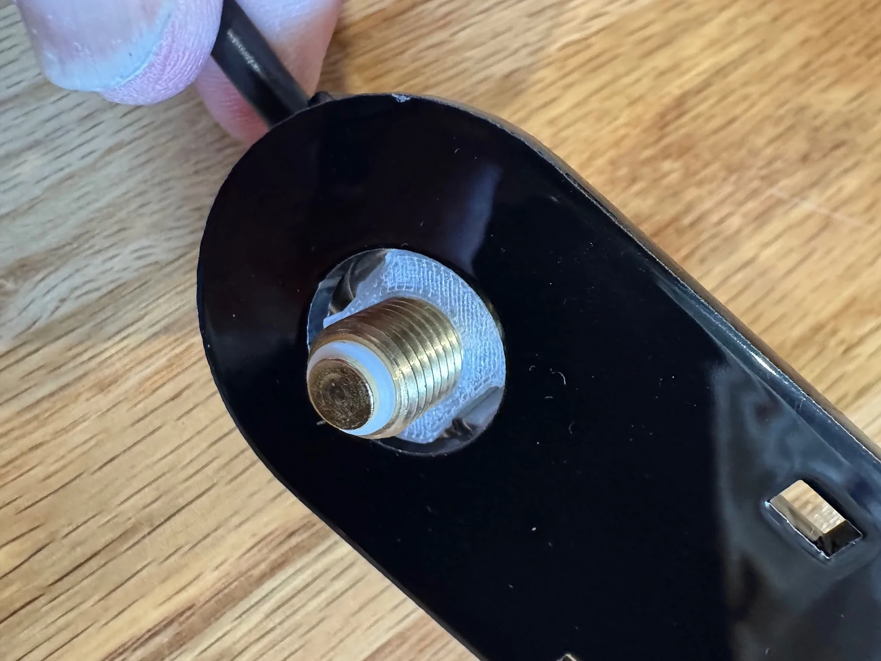 Rivian R1T R1S 50W Mobile GMRS Hidden Install - Midland MXT575 (full DIY build) IMG_2546