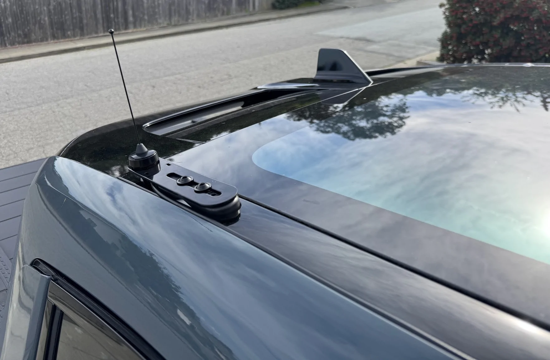 Rivian R1T R1S 50W Mobile GMRS Hidden Install - Midland MXT575 (full DIY build) IMG_2646