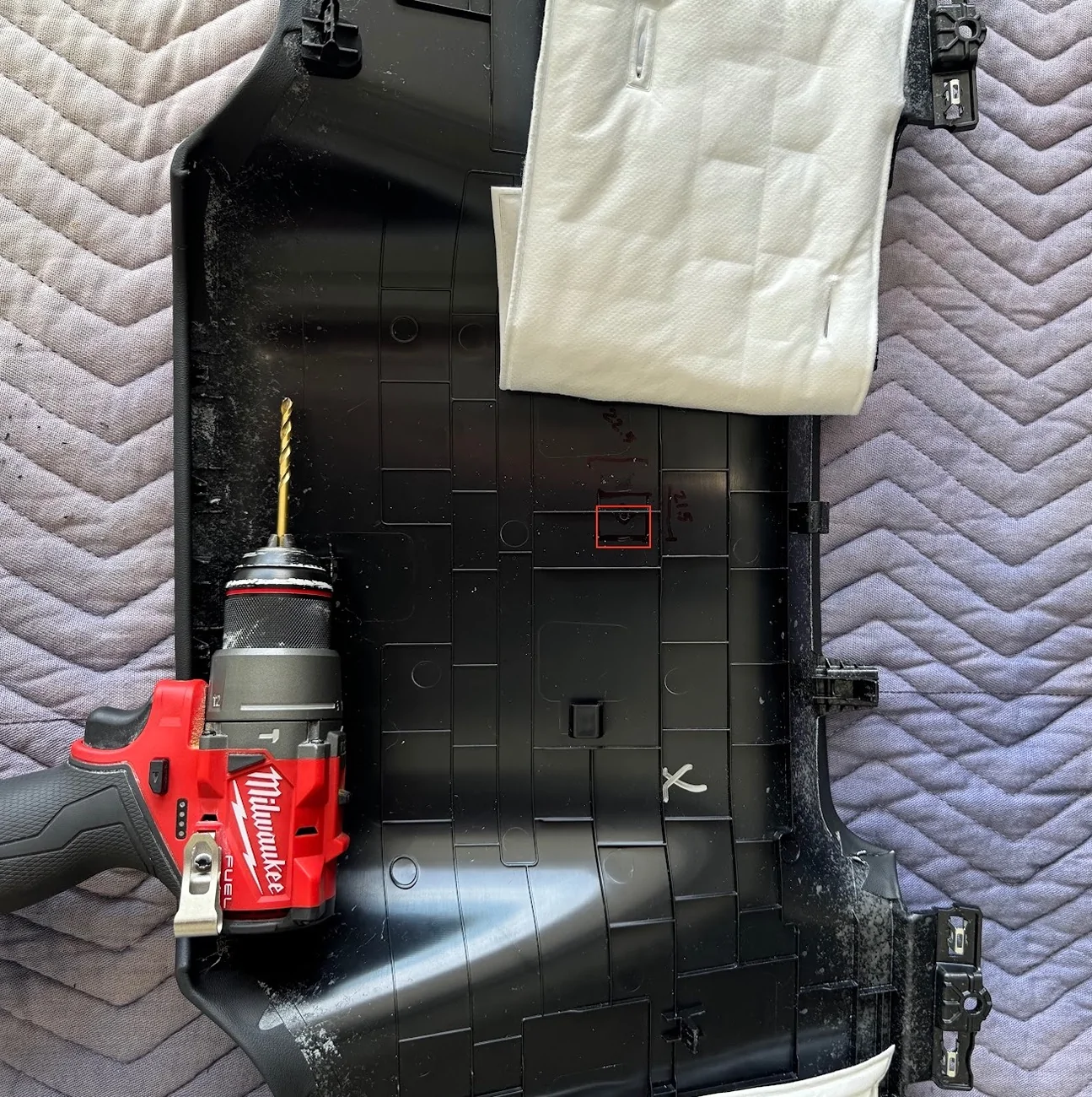 Rivian R1T R1S 50W Mobile GMRS Hidden Install - Midland MXT575 (full DIY build) IMG_2639