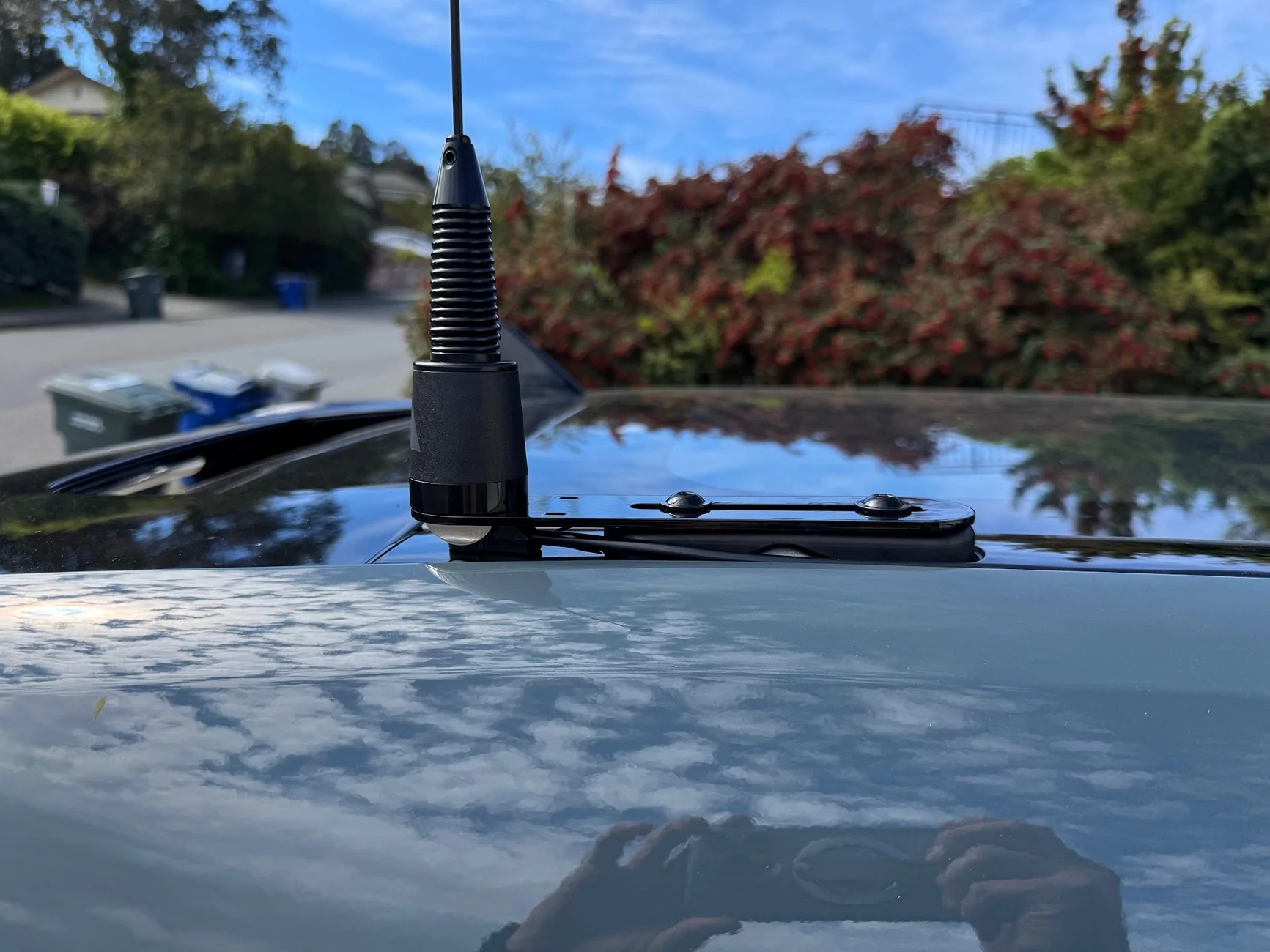 Rivian R1T R1S 50W Mobile GMRS Hidden Install - Midland MXT575 (full DIY build) IMG_2675