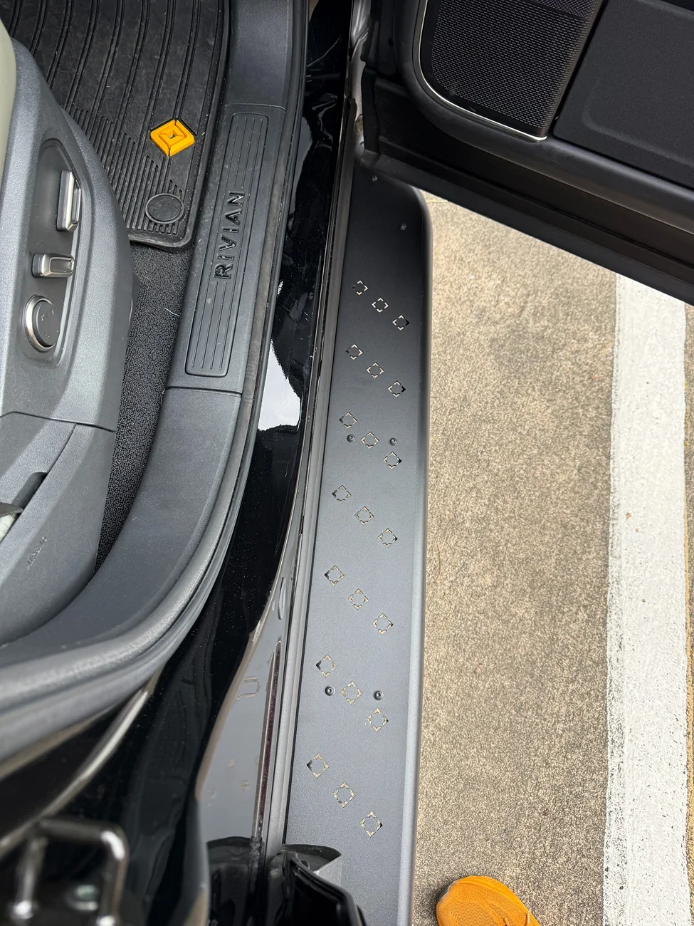 Rivian R1T R1S NEW PRODUCT! RMaxx Lightweight Aluminum Running Boards by EV Sportline - The best just got better! IMG_8222
