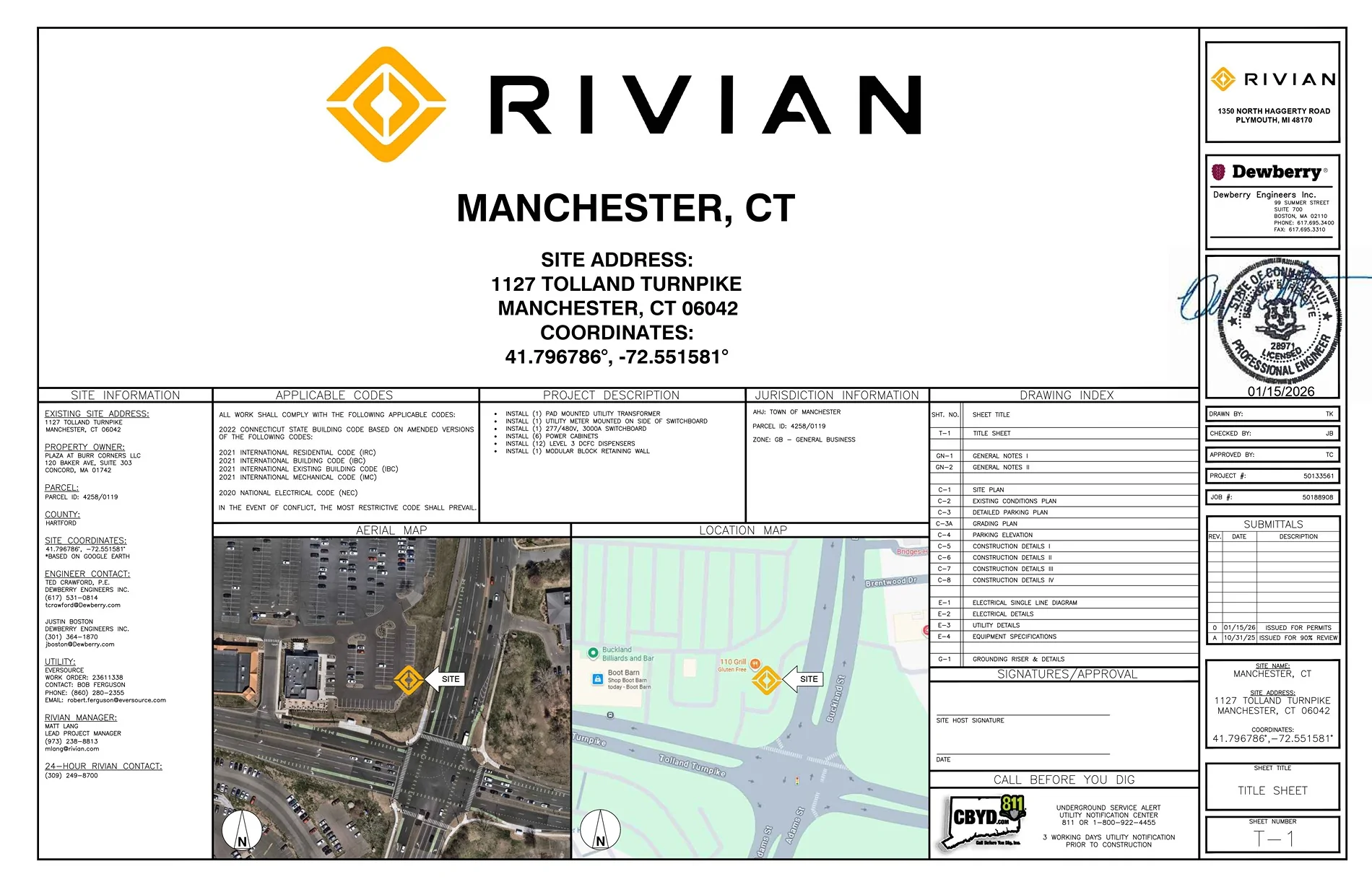Rivian R1T R1S RAN Rivian Charging Stations Locations Map via Google Maps Rivian Manchester T-1