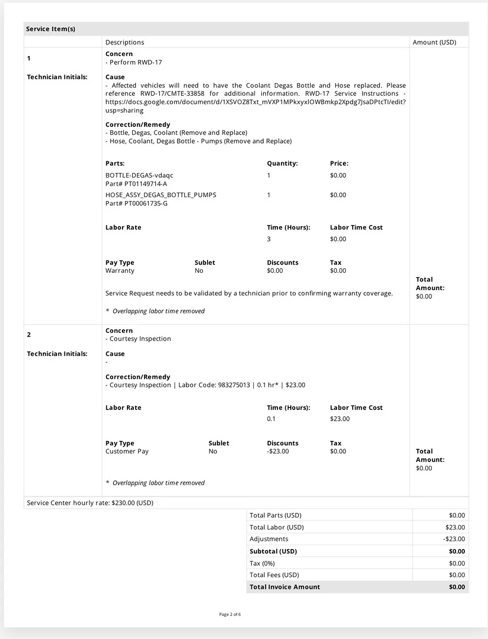Rivian R1T R1S TSB for Replacing Coolant Expansion Tank and Hose IMG_0049