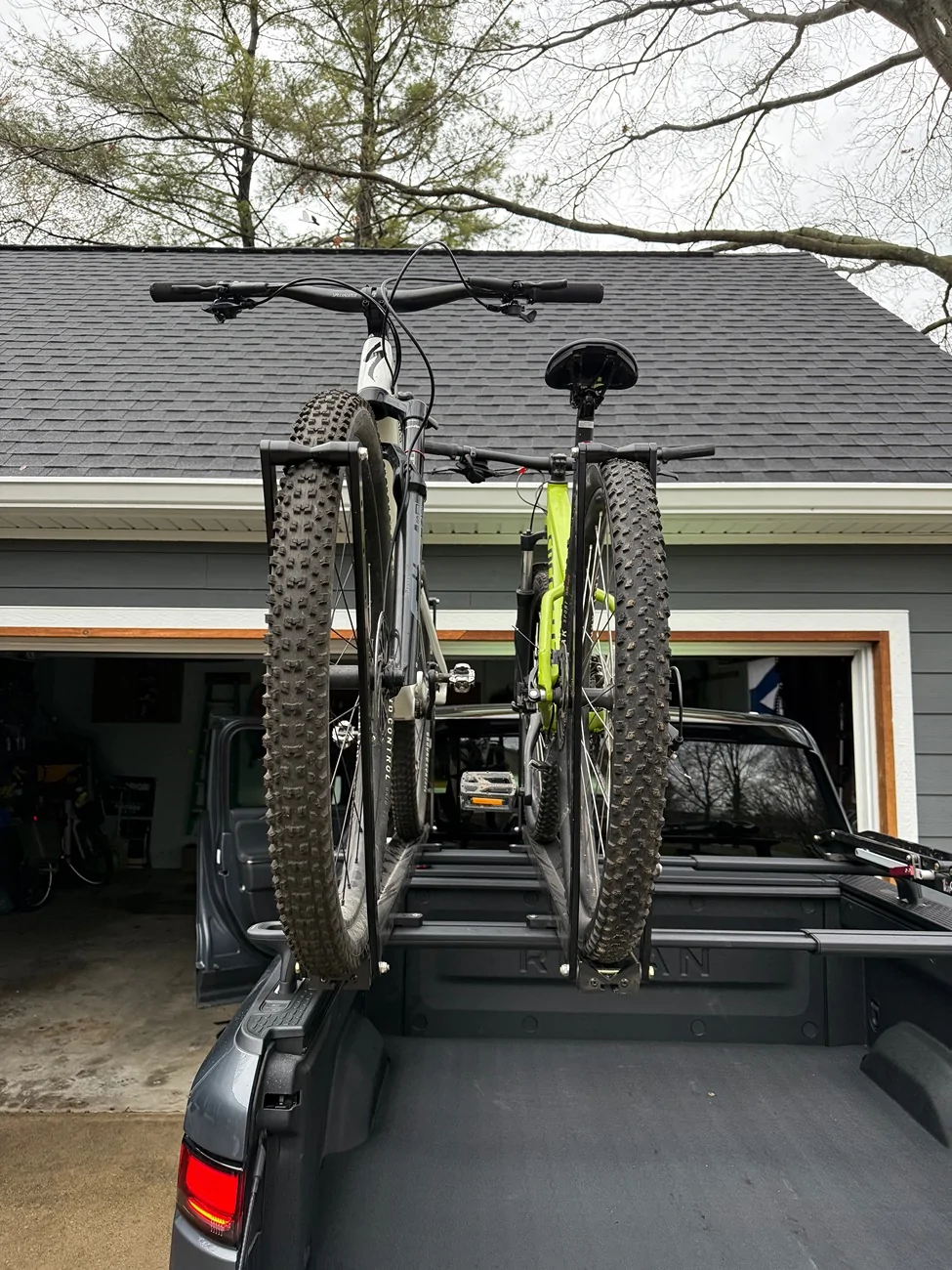Rivian R1T R1S Antitheft Device for 1Up Bike Racks on Rivian Crossbars IMG_9248