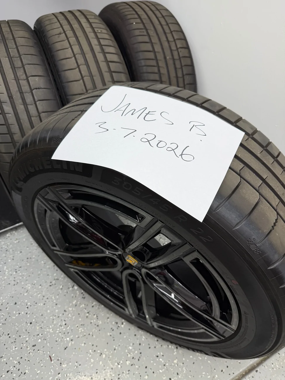 Rivian R1T R1S SOLD 4 22” Super Sport wheels with tires. IMG_9117