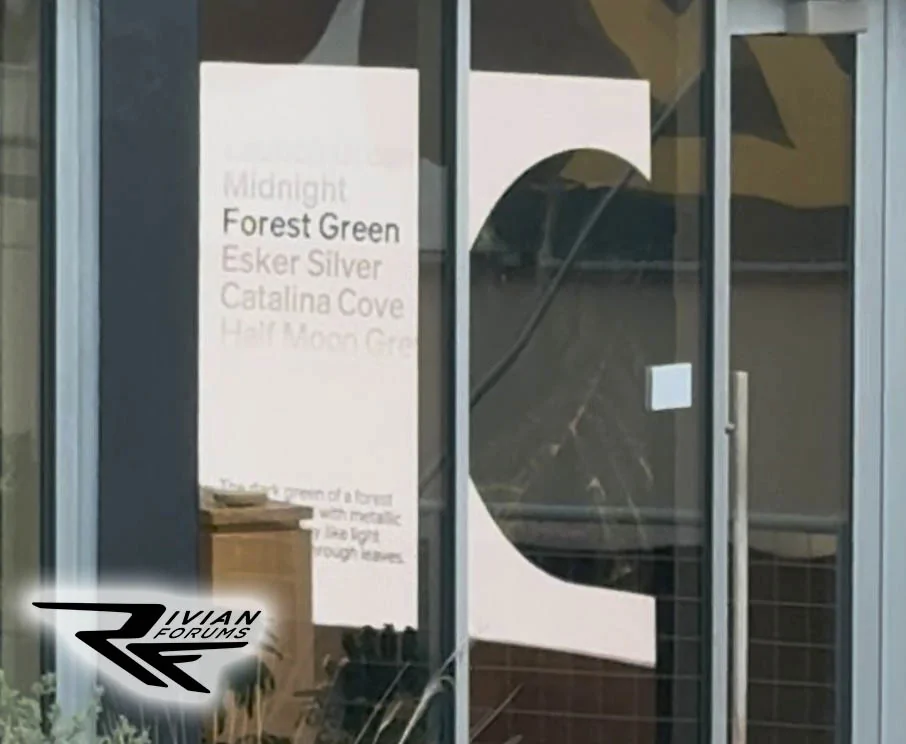 Rivian R1T R1S R2 Colors List Revealed! Launch Green, Borealis, Midnight, Forest Green, Esker Silver, Catalina Cove, Glacier White, Half Moon Grey 🎨 r2colors5