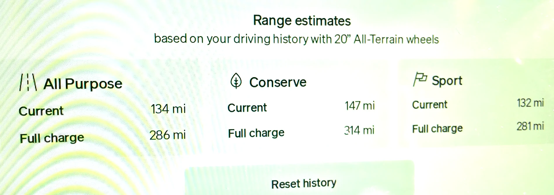 Rivian R1T R1S What should my 100% range be? 1773249305983-as