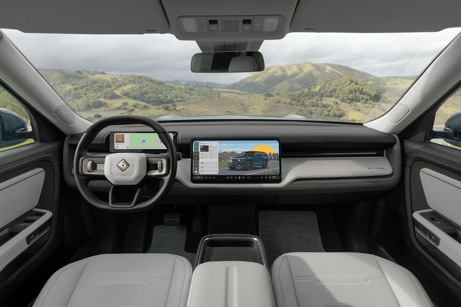Rivian R1T R1S 2027 R2 Reveal! Specs, Pricing, Range, Dimensions, Wallpapers, Colors, Interiors HDOCFJrXIAAdzYJ