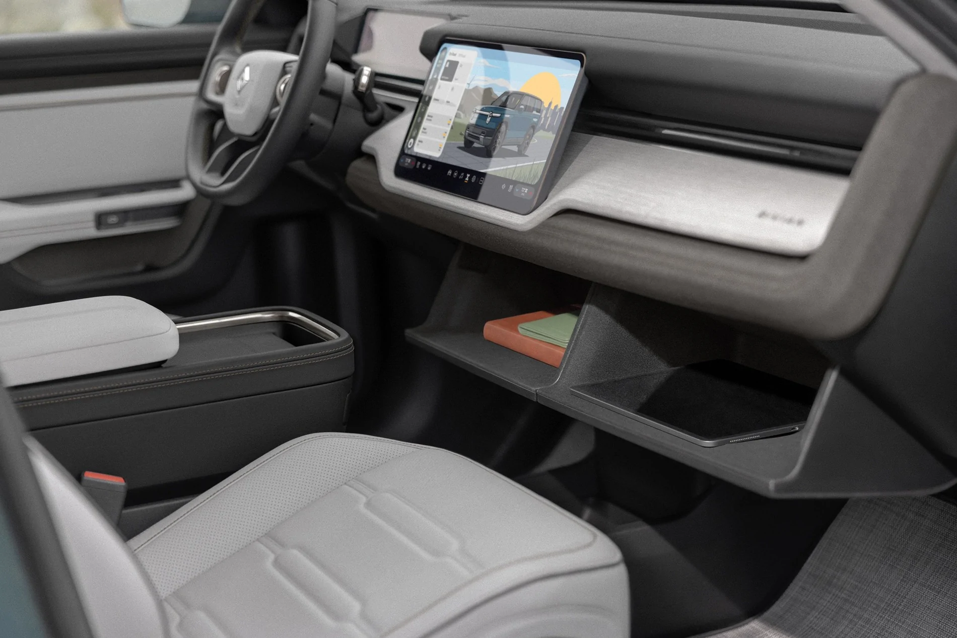 Rivian R1T R1S 2027 R2 Reveal! Specs, Pricing, Range, Dimensions, Wallpapers, Colors, Interiors HDOCFERXoAAM4QT
