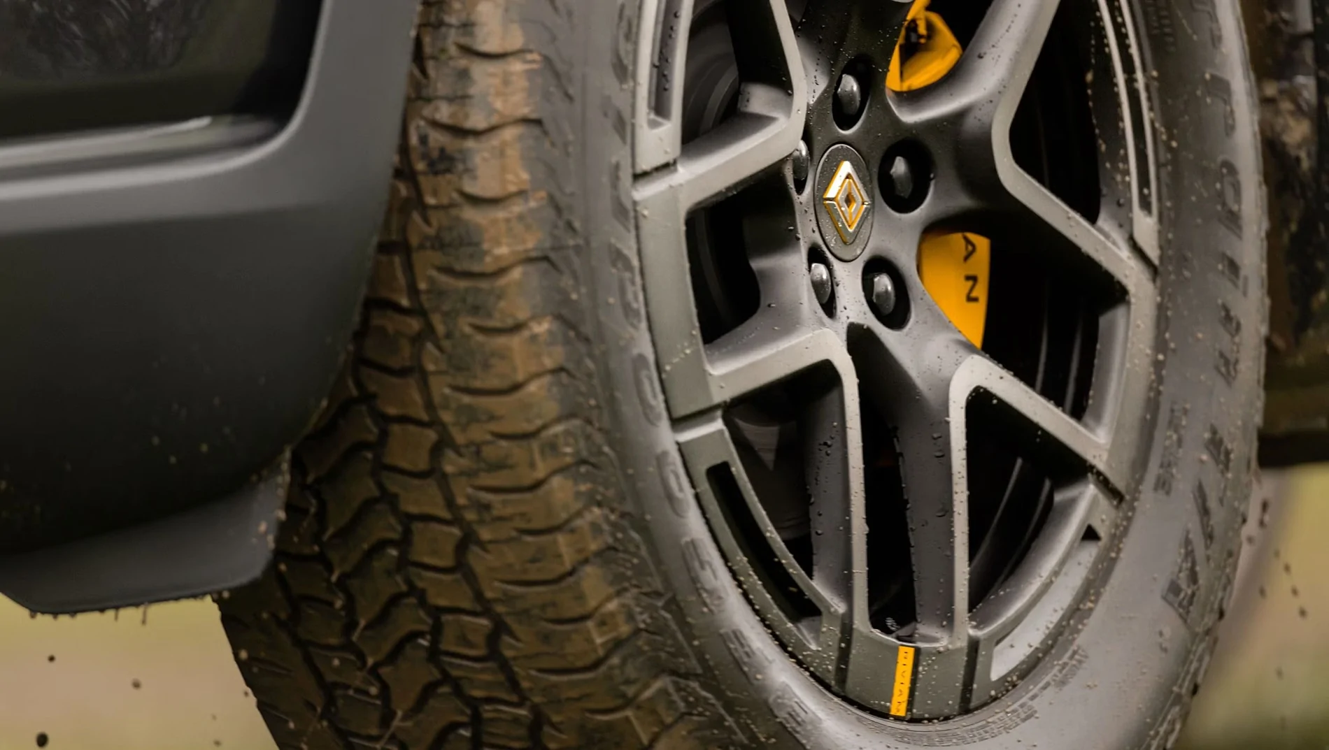 Rivian R1T R1S R2 Wheels Options, Tire Sizes, Width, Offset - Hub Bore Size - 19" and 20" 21%22 All Terrain AT Wheel (Performance Trim) 2