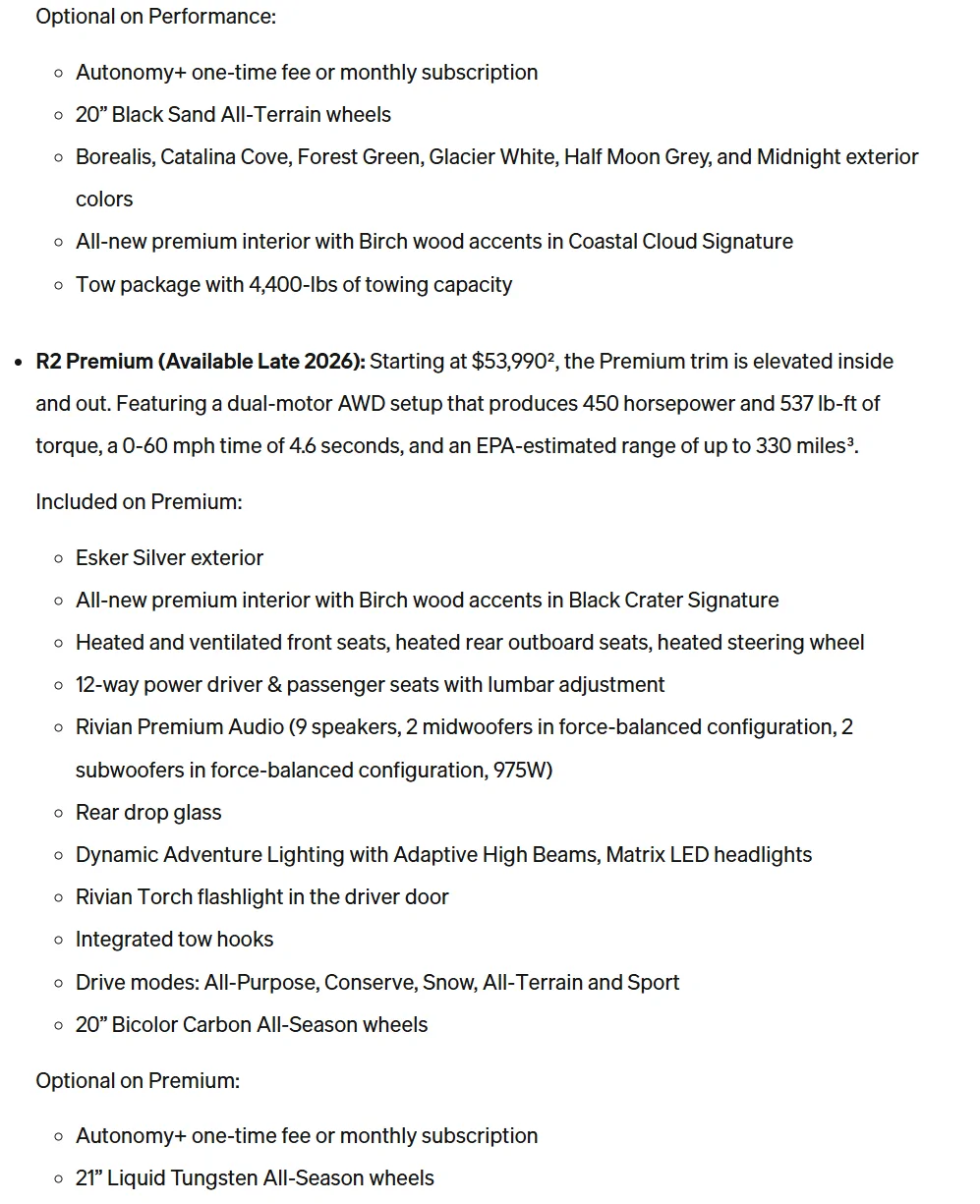 Rivian R1T R1S 2027 R2 Reveal! Specs, Pricing, Range, Dimensions, Wallpapers, Colors, Interiors newsroom_r2_2