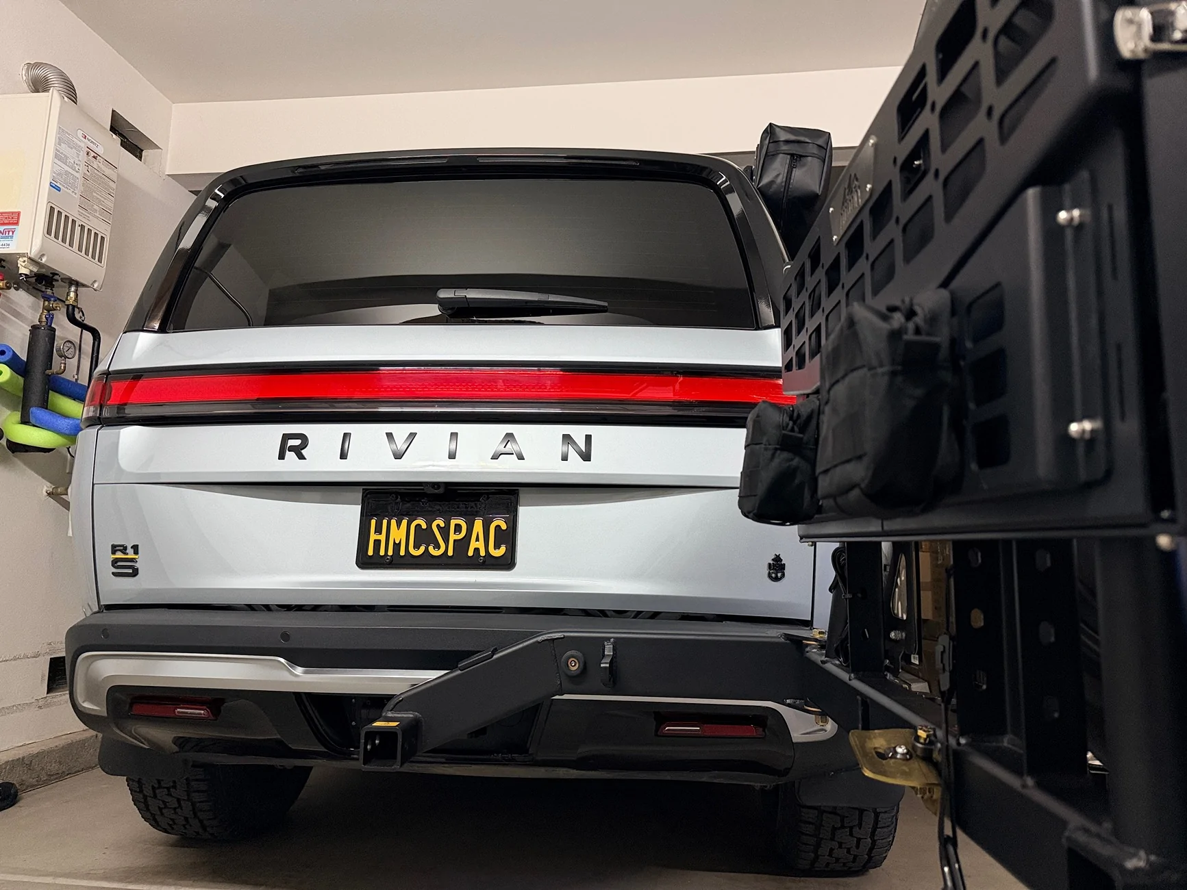Rivian R1T R1S Rear Camera View Swingaway Relocation IMG_5648