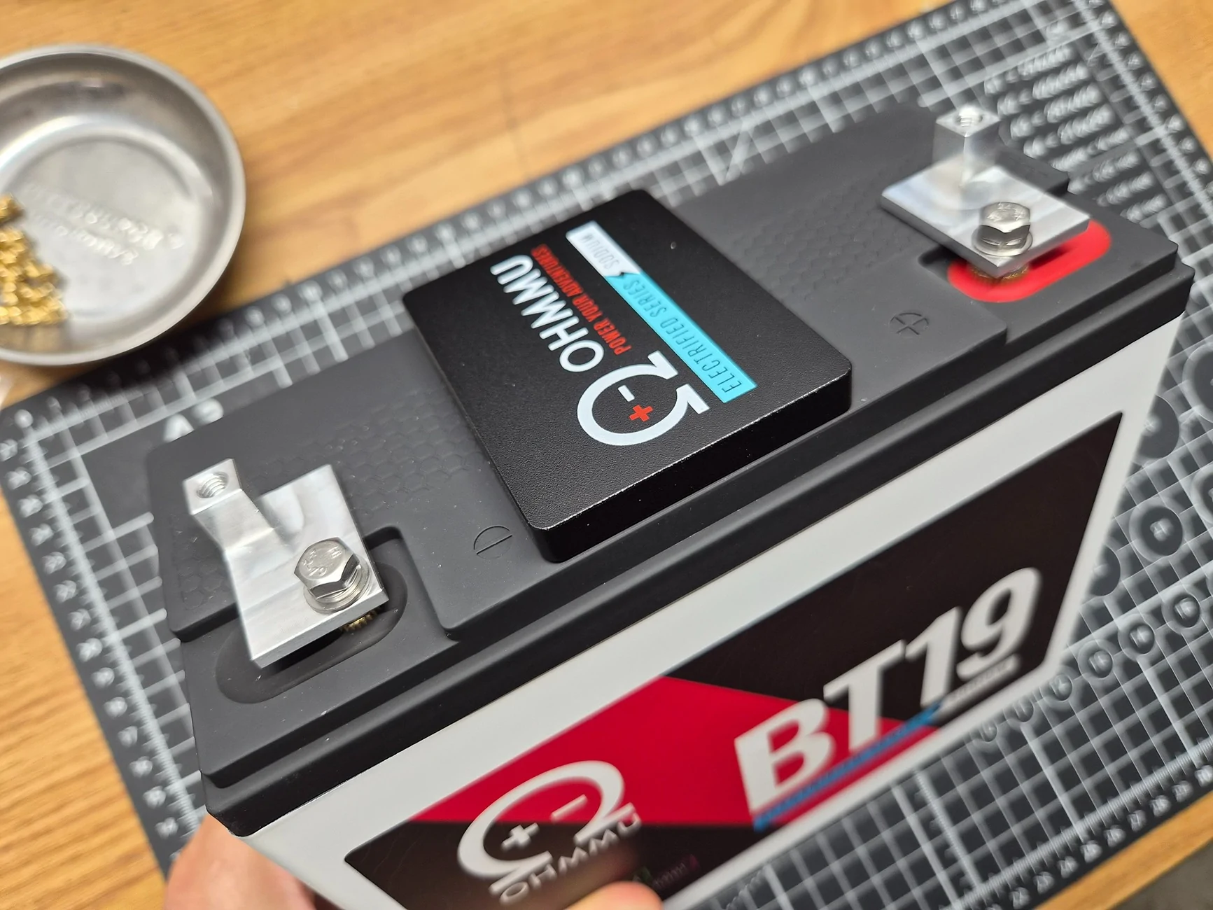 Rivian R1T R1S Ohmmu Announces BT19 Sodium 12V Batteries for Rivians: Thoughts? 20260314_103404