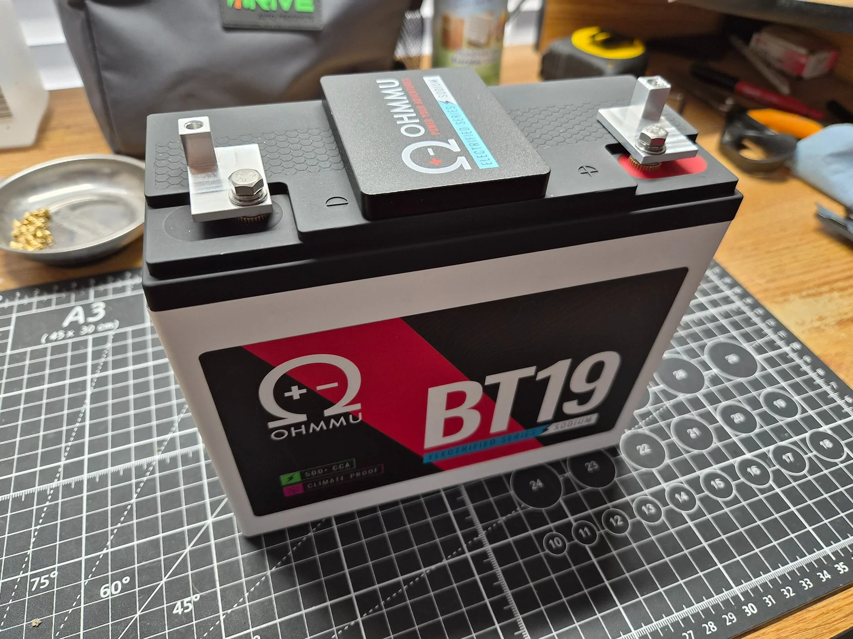 Rivian R1T R1S Ohmmu Announces BT19 Sodium 12V Batteries for Rivians: Thoughts? 20260314_103332