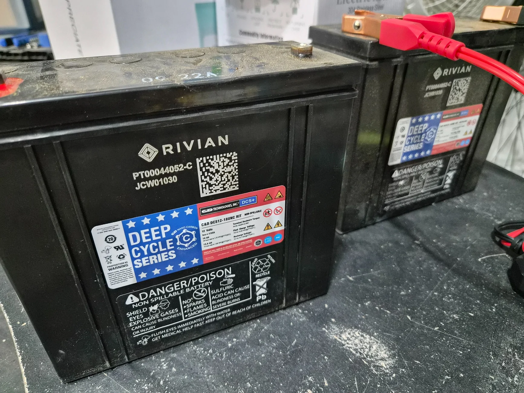 Rivian R1T R1S Ohmmu Announces BT19 Sodium 12V Batteries for Rivians: Thoughts? 20260314_170610