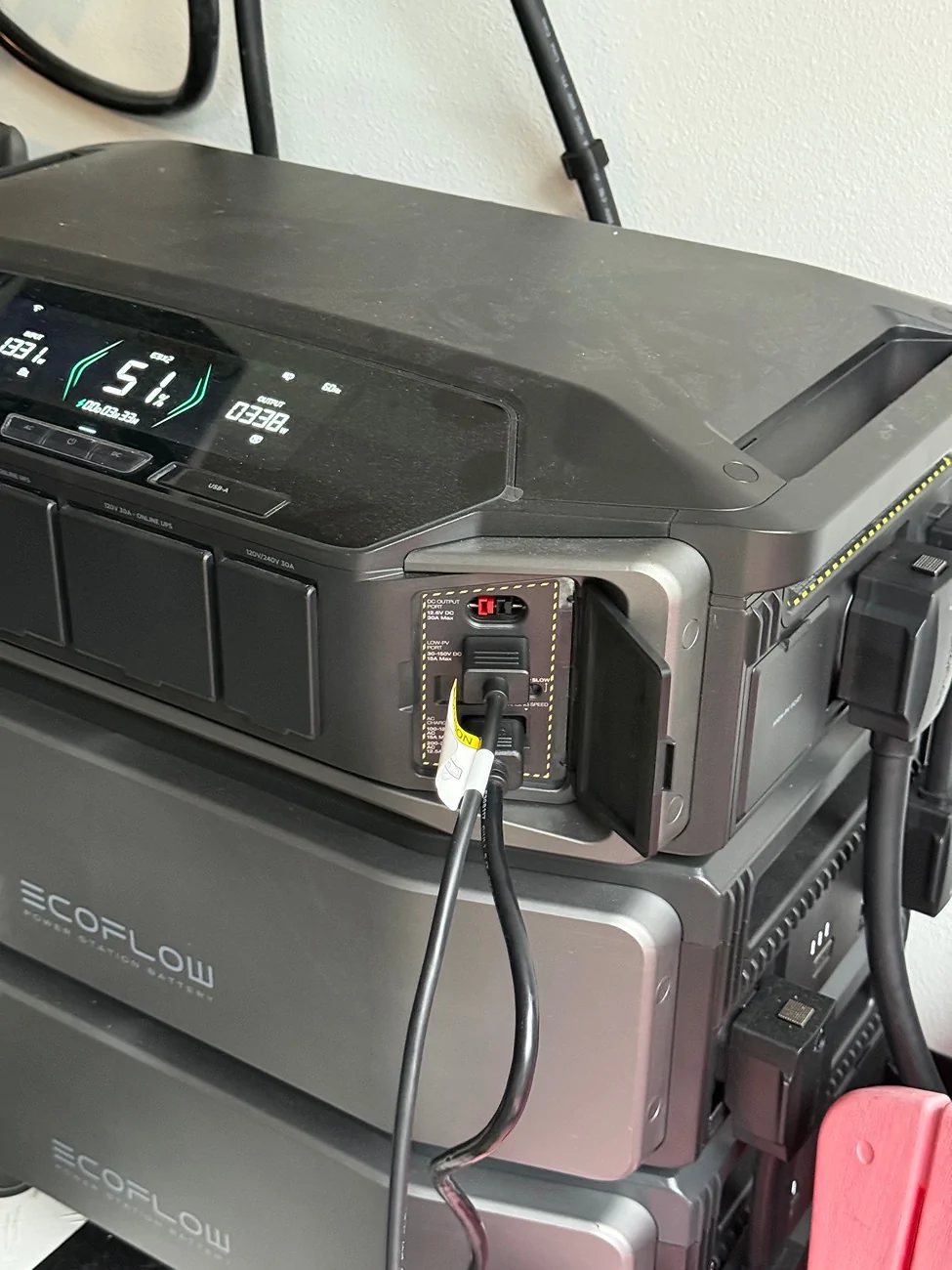 Rivian R1T R1S Charging Ecoflow Delta Pro Ultra with Rivian R1T outlet IMG_0095