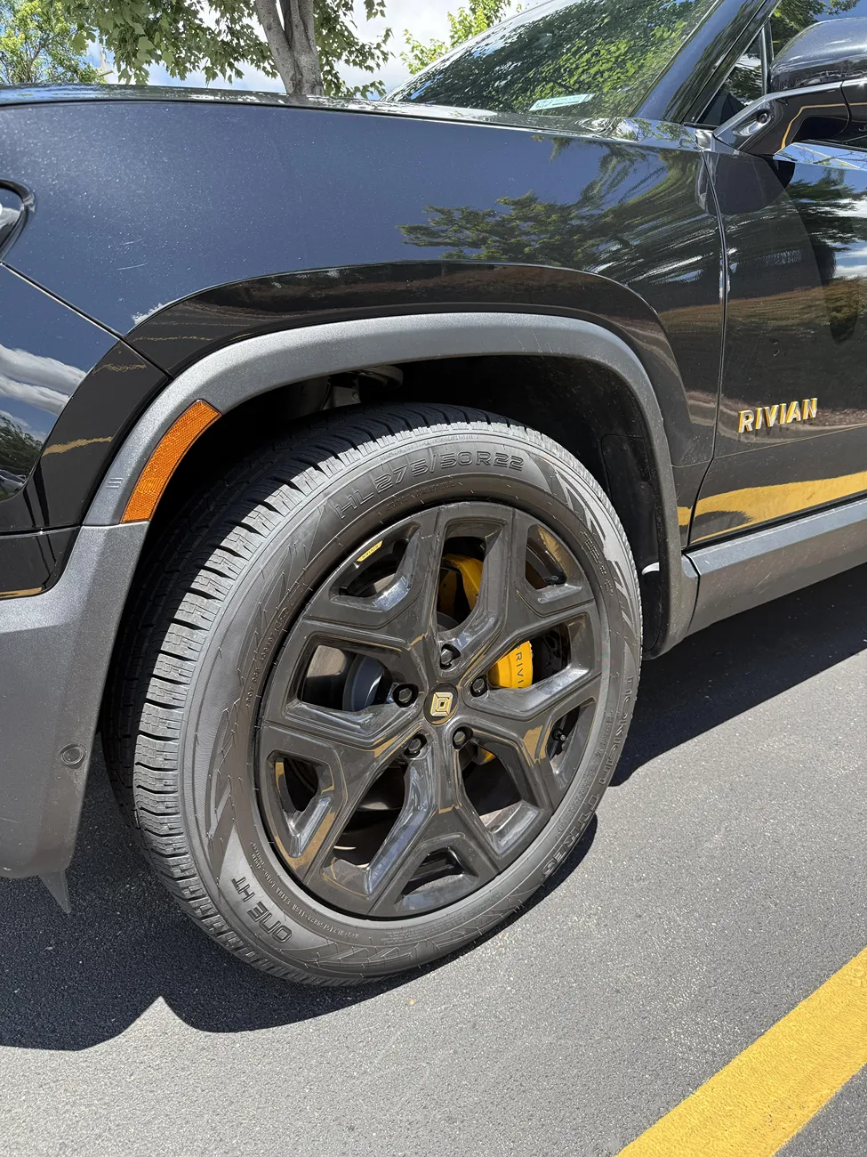 Rivian R1T R1S Nokian One HT 22" Tires installed review (aka, wow are the OEM Pirelli Scorpions terrible) nokian-one-ht-22in-for-r1s-v0-eivnbzzjd2ef1-2