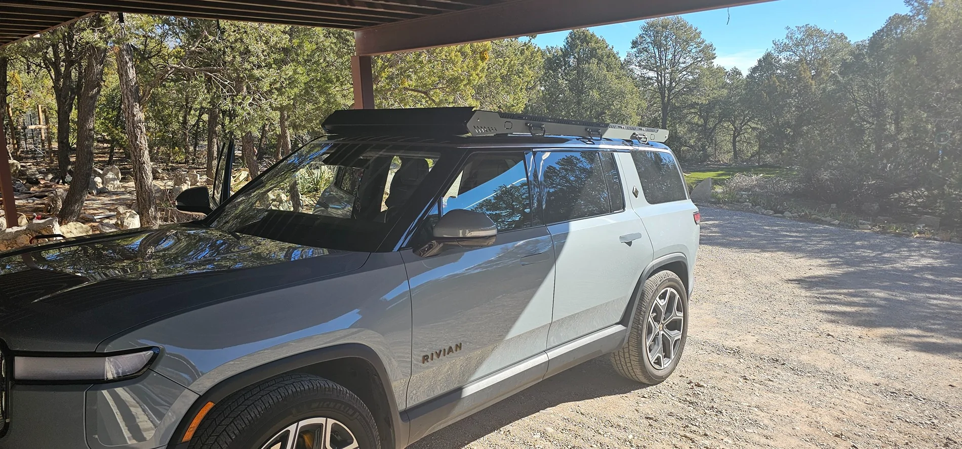 Rivian R1T R1S Custom r1s roof rack  from uptop overland 4runner rack 20260301_092122