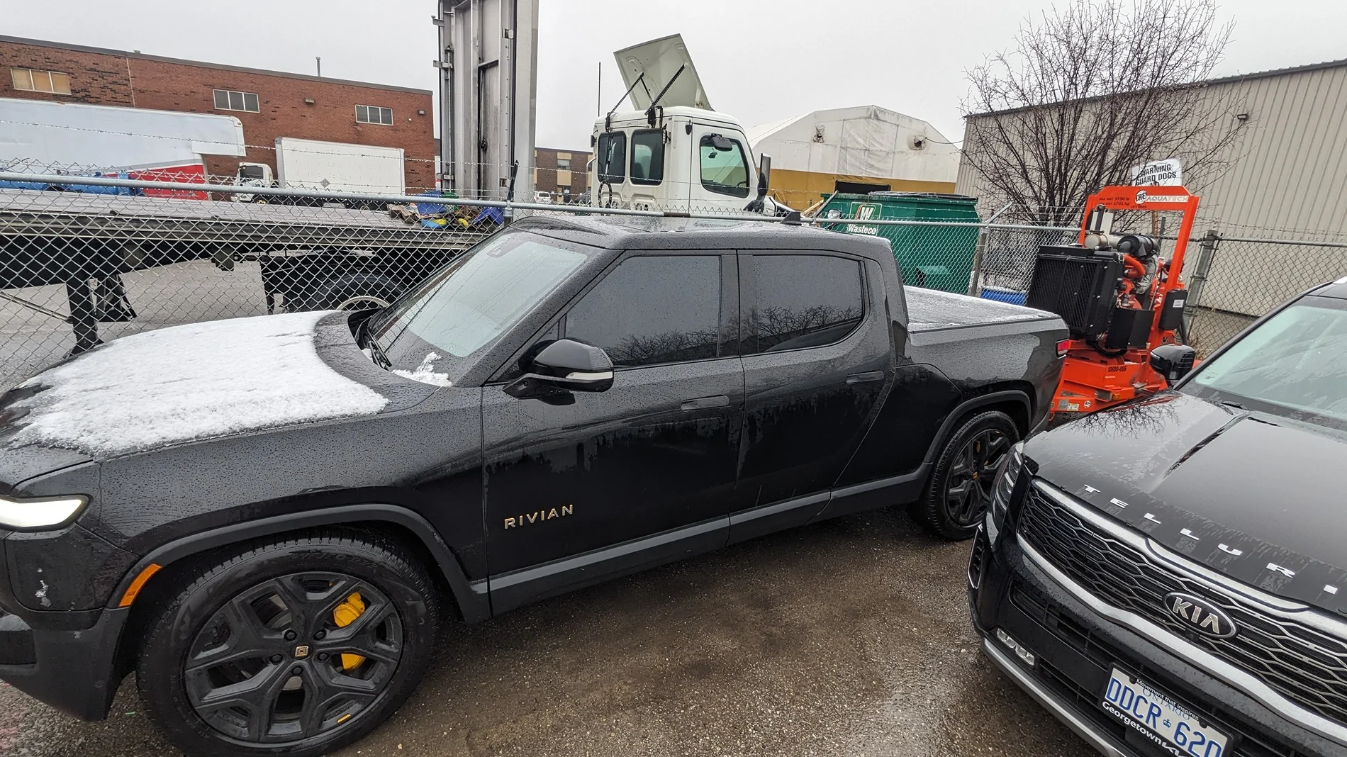 Rivian R1T R1S 2024 First gen R1T Quad - HVAC - 3 way valve location? Help? 1000009554