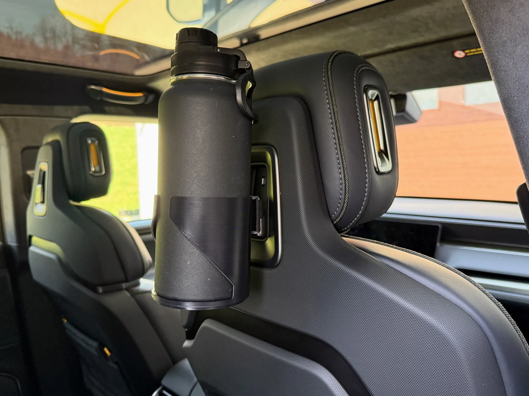 Rivian R1T R1S NEW - OpenSource EV Seat Back Attachment System for R1S & R1T IMG_4284